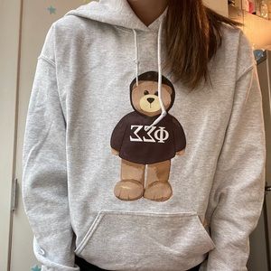 COPY - COPY - Phi Sigma Sigma teddy bear hoodie
